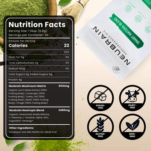 Smart Matcha Blend + FREE Gift Bundle! - NEUBRAIN